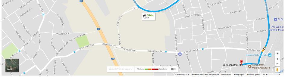 8 Troisdorf Links abbiegen auf Sieglarer Straße Weiter auf Willy-Brandt-Ring fahren m geradeaus,6 km folgen Rechts auf Mendener