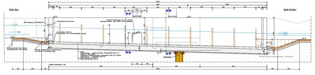 Verfasser: Auftrag Nr.: 1305-17-019 Programm: Bauwerk: Cottbuser See Gewässerausbau ASB-Nr.: Datum: Nov. 2017 Vorbemerkung Im Zuge der Planung eines Auslaufbauwerks werden zwei Bauwerke hergestellt.