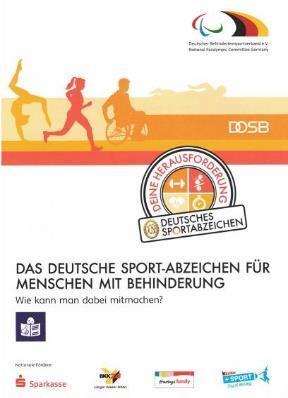 für Menschen mit Behinderung Informationen für Interessierte Informationen über das Deutsche Sportabzeichen für