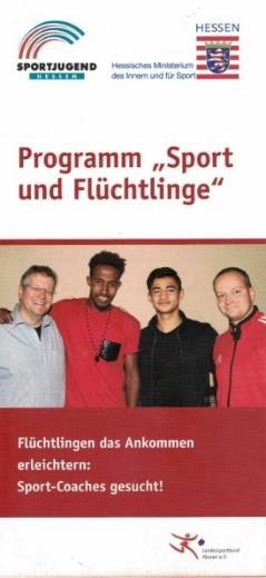 Programm Sport und Flüchtlinge Neu-Auflage in Planung!