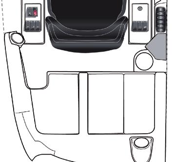 Fahrerstelle und Kabine U13 U13 Satellite - Remote-Schnittstelle commande