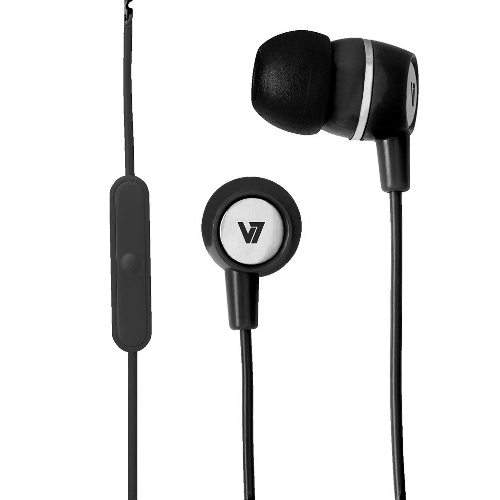 Stereo-Ohrhörer In-Ear-Design Geräuschisolierend 10 mm Laufwerk 3,5 mm Anschluss 1,2 m Kabel VPN