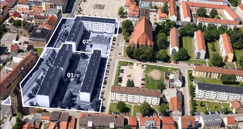 Quelle: Hansestadt Anklam Hansestadt Anklam Beschluss aus dem Jahr 200: Neugestaltung der Quartiere westlich und östlich des Marktplatzes Q