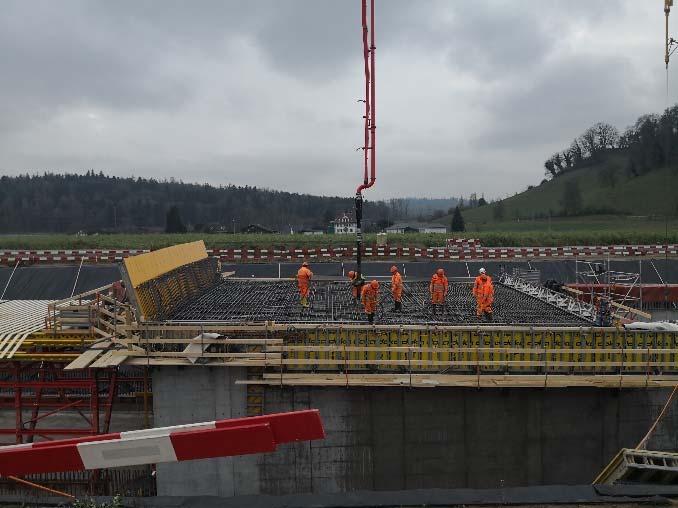 Portal Horner Bild 17: Betonieren