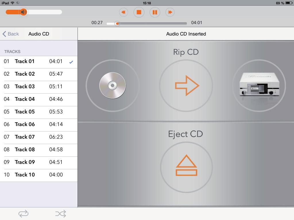 Wie kopiere ich eine CD in den internen Speicher (rippen)? Wie kopiere ich eine CD in den internen Speicher (rippen)?