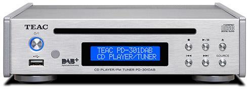 PD-301DAB-X CD Player/DAB/UKW Tuner Ein musikalischer Zugang für die 301 Reference-Serie, CD, USB-Wiedergabe und UKW-Radio von einer Komponente aus aktivieren Ausstattung auf einen Blick CD-Laufwerk