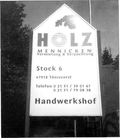 Jakob Mennicken - eine Firmengeschichte von der Gründung 1909 in Stolberg bis zum Ende 2001 in Krefeld-Forstwald Die Firma Jakob Mennicken handelte mit Grubenhölzern und Schnitthölzern aller Art,