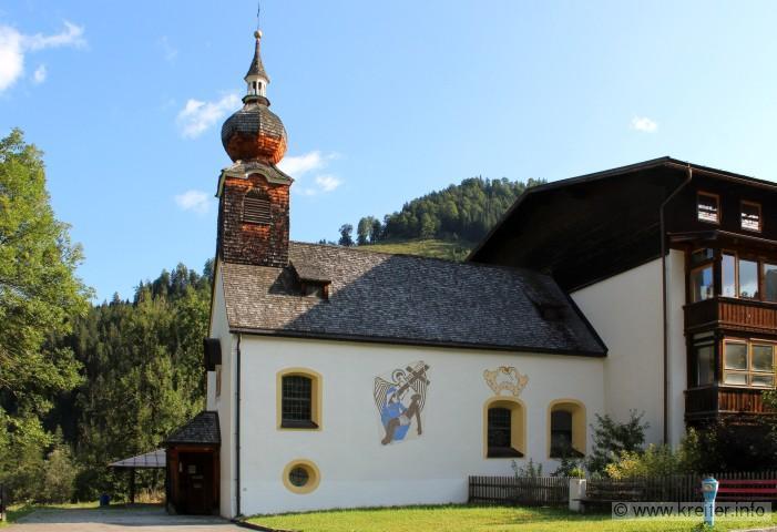Die Zeremonie Variante 1 Nur wenige Minuten von unserem Alpengasthof entfernt, befindet sich eine kleine, besonders hübsche Kirche.