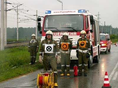 Pölten zum ersten mal das Feuerwehrleistungsabzeichen in Bronze 2005 Ausbildungsprüfung Technischer Einsatz