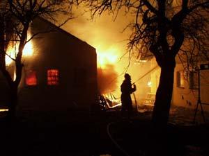 Brandeinsätze 2001 Großbrand in Ganz Die Freiwillige Feuerwehr