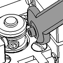 Anhang C Montagehinweise: Schweißgarnituren mit Kompaktstecker-Anschluss für OTC-Drahtvorschübe 6.
