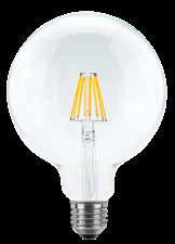 32 [57 W] 760 lm 2700 K 60817 8 / 32 LED Glühlampe klar LED Bulb clear d: 125 mm l: 180 mm LED Glühlampe matt LED Bulb frosted d: 125 mm l: 180 mm