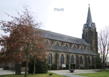 St. Willibrord in Plaidt Errichtet 1859-1860 dreischiffige Basilika