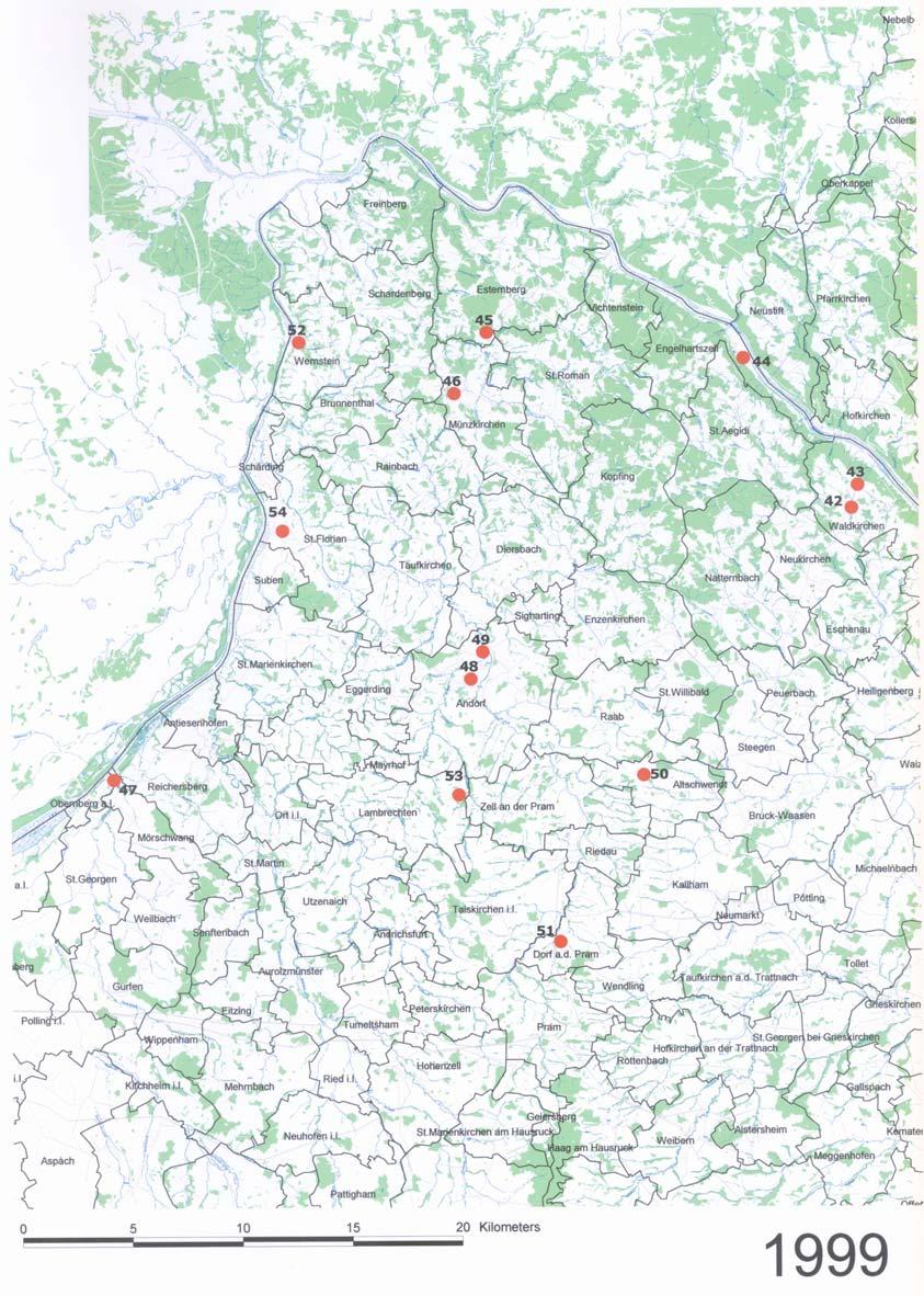 Investitionen und Neuanschlüsse in der Region 1999 Quelle: Energie AG