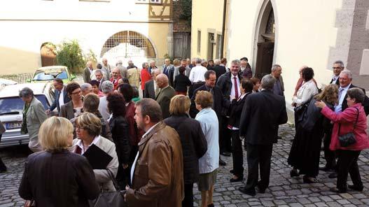 Aus dem Vereinsleben 17. Tartlauer Treffen ein voller Erfolg Das 17. Tartlauer Treffen hat am 27. September 2014 in Rothenburg o. d. Tauber stattgefunden.