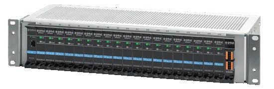 Beschreibung Power-D-Box CP Die Power-D-Box CP ist ein modulares Stromverteilungs system. Sie kann dank drehbarem Befestigungsflansch schnell und einfach in Zoll- oder ET Schränke eingebaut werden.