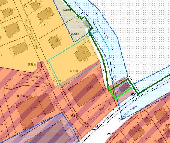 Grunddaten Bau- und Nutzungsordnung Bauzone Wohnzone W2: 4 gemäss BNO Gemeinde Rohr Zulässig sind die Wohnnutzung und nicht störendes Gewerbe.