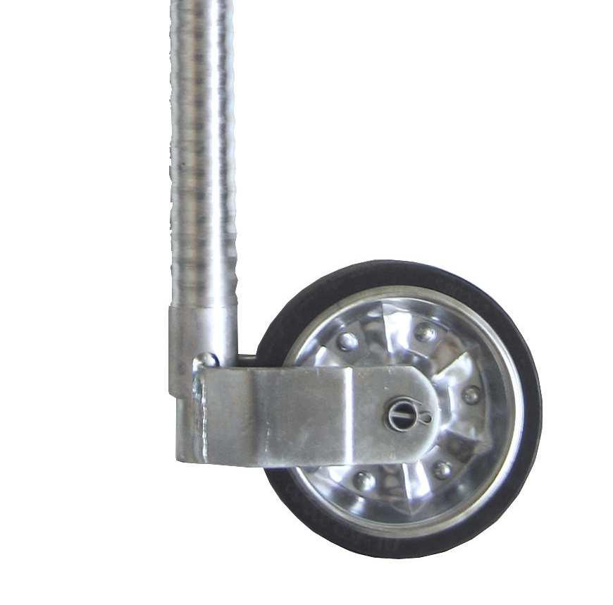 Pin-Stop Das Stützrad mit Verriegelungsbolzen gegen einfaches wegrollen