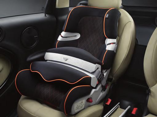 Der speziell auch für Fahrzeuge mit der Kindersitzbefestigung ISOFIX entwickelte Kindersitz hat eine höhen- und neigungsverstellbare Rückenlehne