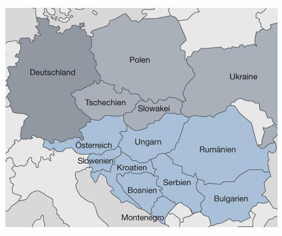 MINERAL - GRUPPE AUF EINEN BLICK FACTS & FIGURES UNSERE STANDORTE IN EUROPA Zahl der Steinbrüche und Kiesgruben: >
