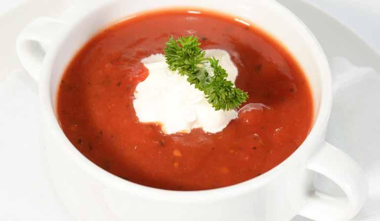 Homemade goulash soup with