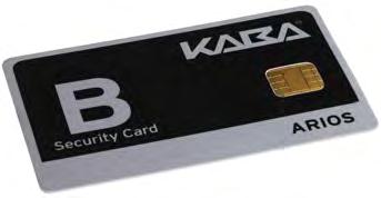 Sicherheitsmedien KSEC-SA000, KSEC-SB000 Sicherheitskarte A + B Medien Die Sicherheitskarten A und B sind kontaktbehaftete Smart Cards (ISO 7816) und werden zur Erstellung von MIFARE Schliessanlagen