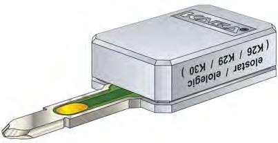 Zubehör Mechatronikzylinder Zubehör 1502EL.00-2 Schlüsseladapter Schlüsseladapter passend zu Kabel 1502EL-1.