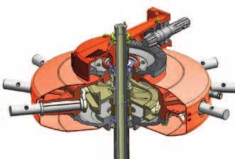 Bei den Modellen der ProLine Serie kommt das gekapselte Kubota Ölbadgetriebe zum Einsatz, das selbst bei stärkster Beanspruchung längste Lebensdauer garantiert.