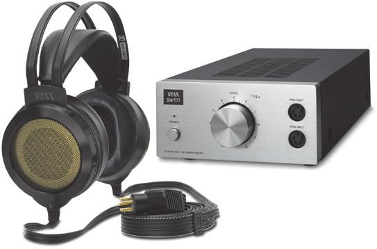 STAX - Preisvergünstigte Sets aus Kopfhörern und Treiberverstärkern Aktion SRS-7106 Pro 3.375,00 Kopfhörer Lambda SR-L700 Pro (schwarz) + Treiberverstärker SRM-006tS (Front silbern).