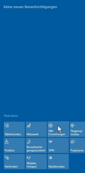10 Die Windows 10-App Einstellungen Sie können sich Ihr Windows maßschneidern.