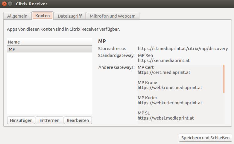 11) Experimimentell: Installation Citrix Receiver (Linux Ubuntu) - Download Citrix Receiver von https://www.citrix.de/go/receiver.