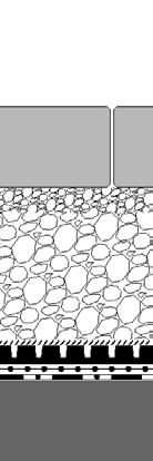 Pflasterbeläge Splittbettung Schottertragschicht Systemfilter PV Elastodrain EL 202 TGF 20 (2 lagig) Anmerkungen zu