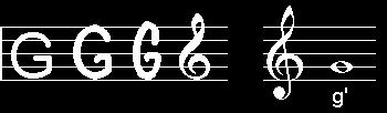 Die Notenschlüssel Der Bassschlüssel steht auf der 4. Linie und zeigt das kleine f an.
