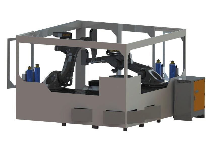 SpaceA Additive Manufacturing System SpaceA -1-2000-500 H2 Werkstückträgerfördersystem Positionierung: Bauplattform: