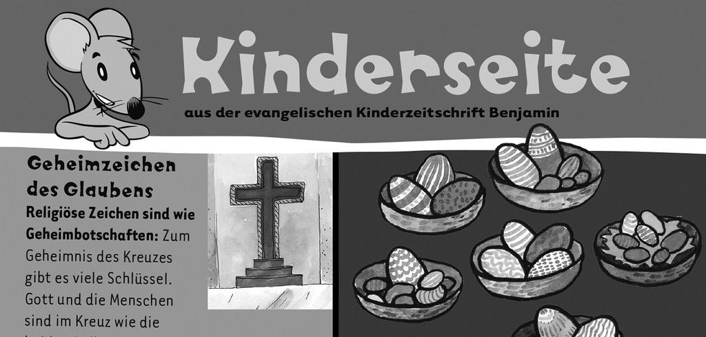 Seite 2 In Burkhardtsdorf finden parallel zu allen Go*esdiensten Kindergo*esdienste sta*, in Meinersdorf zu den Go*esdiensten um 09.