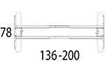 Technische Zeichnung     Tischplatte 501-23