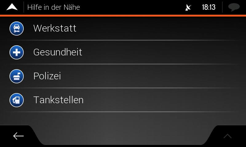 4. Dieser Vorgang läuft genauso ab wie alle anderen Suchen nach Sonderzielen. Siehe Seite 34