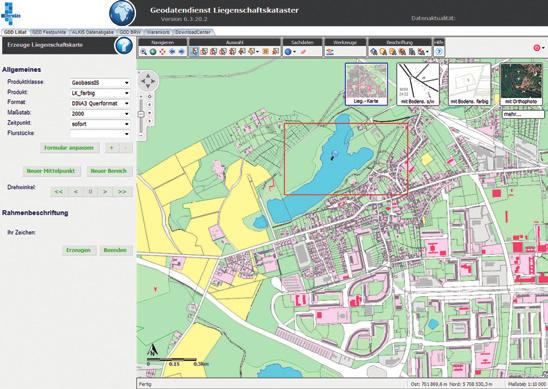 Geodaten- und GeoWebDienste vereinfachen den Zugang des Nutzers zu den Geodatenbeständen über das Internet.