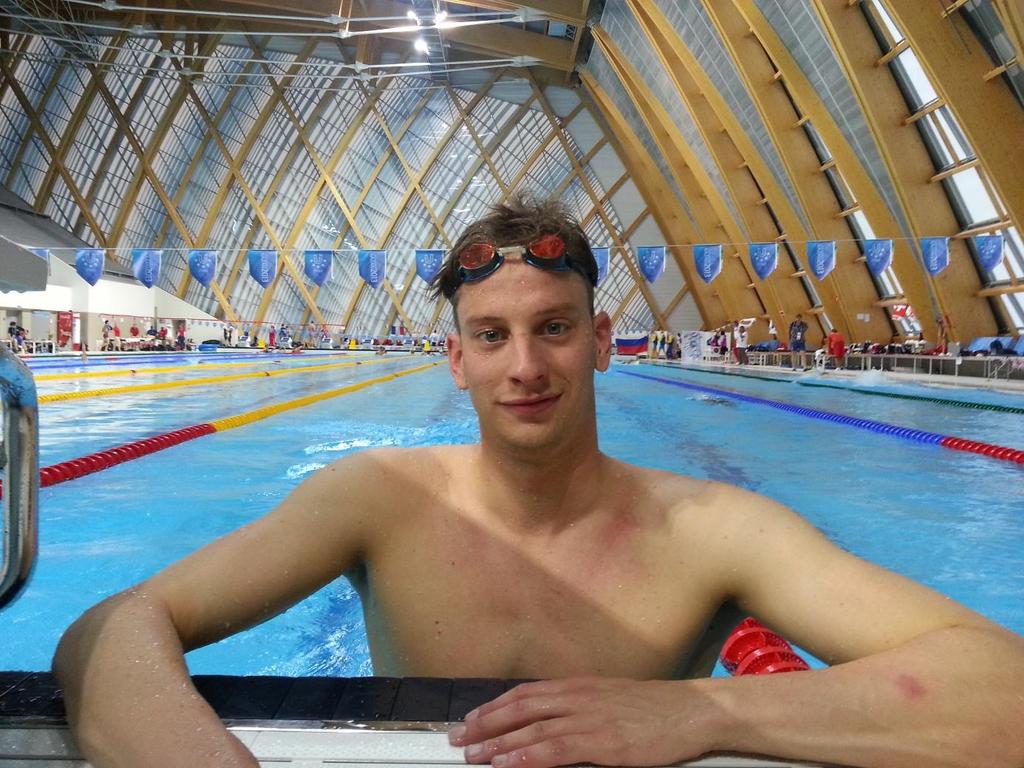 Tag 6 10. Juli 2013 1. Wettkampftag.Heute ging es endlich mit den Schwimmwettbewerben in Kazan los.
