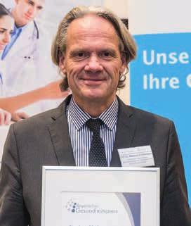 22 KVB INTERN NOMINIERTE PROJEKTE 2018 Kategorie Selbstbestimmt leben bis zum Schluss Ein guter Bekannter beim Bayerischen Gesundheitspreis ist Wolfgang Hasselkus, der mit dem Projekt Nachstationäre