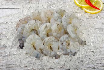 /lb 1 kg Packung Shrimps 80/120 White Tiger Salzwassergarnele, ohne Kopf, ohne Schale, entdarmt,