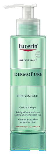 IHRE FÜR REINE HAUT Eucerin DermoPure REINIGUNGSGEL Das Eucerin DermoPure REINIGUNGSGEL