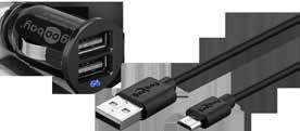USB Type-C 2in1 )P* Micro-USB Auto-Ladeset 2,1 A Kfz-Ladeadapter und Micro-USB