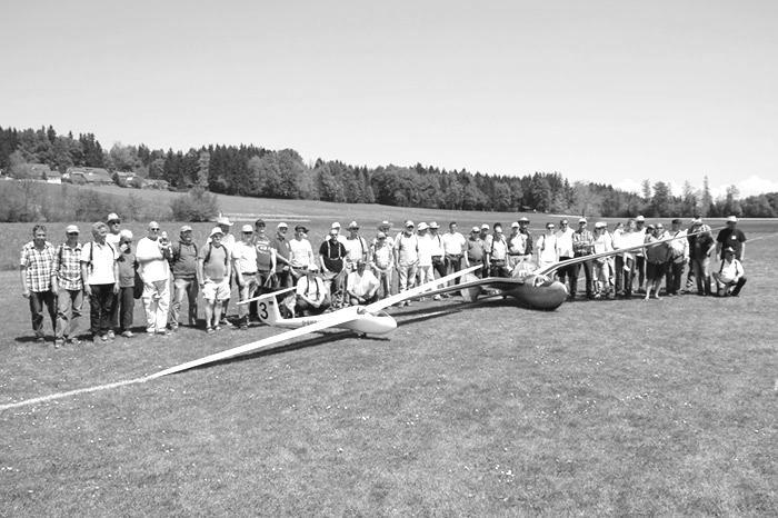 Int. Oldiesegler-Treffen in Müswangen 2016 Viel Sonne, viele Piloten und noch mehr Oldtimer-Segler.