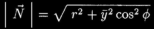 als Funktion von r, q die Formel (45) in