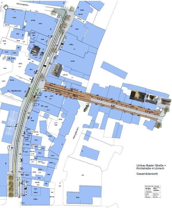 Gesamtübersicht Straßenbau Planung; Häring Architekten BDA Bauüberwachung; Rapp