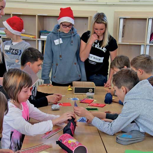 offenen Tür in der Oberschule Lommatzscher Pflege Ein neues Jahr hat begonnen; damit rückt wie
