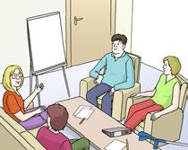 Die Patienten-Gruppen brauchen mehr Hilfe: Räume für Treffen und Beratungen genug Zeit zum