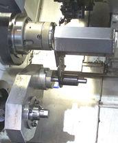 Hauptspindel Werkstück-Abholeinrichtung hydraulisch betätigt V.45.19.00.01.00 Teilegröße max. Ø 42 mm x 150 mm Länge. Werkstückgewicht max.