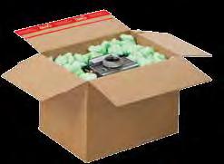 15 Liter Flo-Pac Verpackungschips im Beutel oder 45 Liter Flo-Pac Verpackungschips im Spenderkarton Einfach und